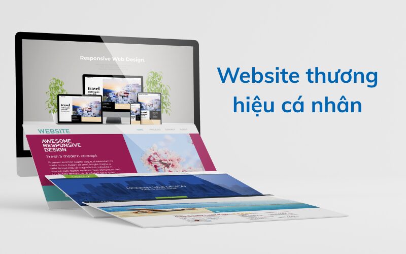 Thiết kế website thương hiệu cá nhân