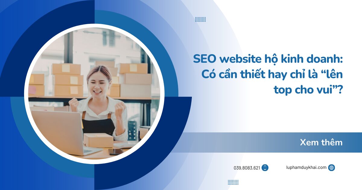 SEO website hộ kinh doanh